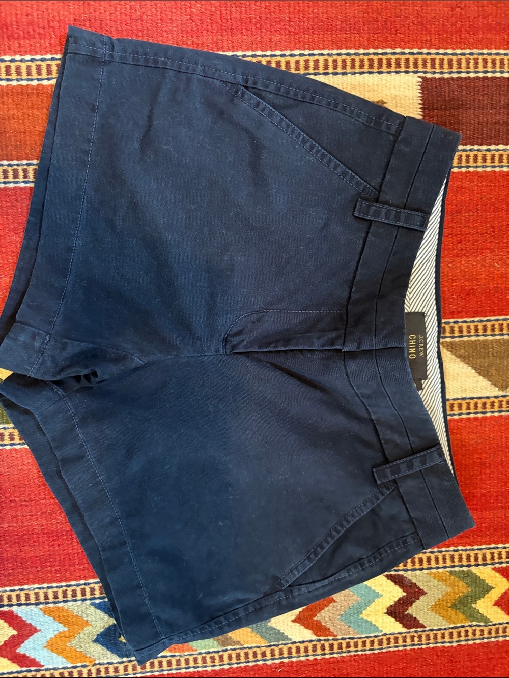 J. Crew Navy Women's Chino Shorts
